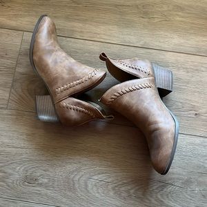 Tan Booties